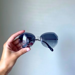 Chanel sunglasses and case